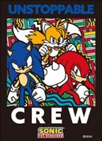 Sonic the Hedgehog Unstoppable Crew sleeves 65 count
